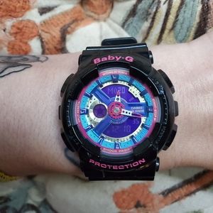 Casio Womans Baby G Shock Analog-Digital Watch